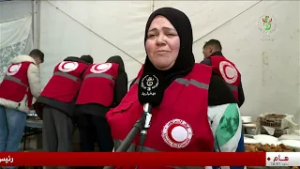 قافلة تضامنية للهلال الأحمر الجزائري بمناسبة شهر رمضان بولاية خنشلة