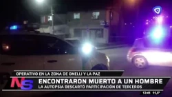 A young man was found dead in Onelli and La Paz: The autopsy ruled out foul play.