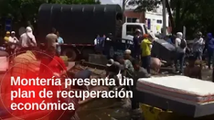 Montería presenta un plan de recuperación económica tras la emergencia generada por las lluvias