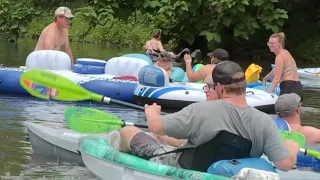 Community float down Swatara Creek honors Kortne Stouffer, who disappeared in 2012.