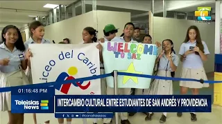 #TeleislaNews I Intercambio cultural entre estudiantes de San Andrés y Providencia.