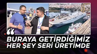 ASELSAN General Manager Ahmet Akyol explained the products exhibited at #TEKNOFESTMaviVatan to TR...