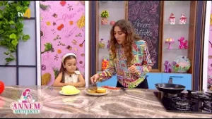 Annem Mutfakta |  Hindistan Cevizi Topları & Lor Peynirli Hamburger