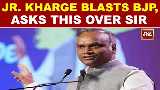 Karnataka Min Priyank Kharge Tears Into BJP Over SIR Row: 'How Are Bangladeshis Reaching...?'