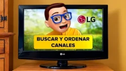 How to SCAN and SORT CHANNELS on an Old LG TV ! 🚀