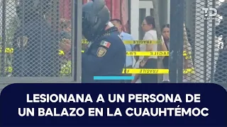 Man shot in Colonia Morelos, Mexico City; 1 arrested and 2 accomplices sought