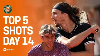 Top 5 AMAZING Shots from Zverev vs Cobolli Men's Final 🔥 | Roland Garros 2026 Highlights 🇫🇷