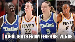 BLOCK PARTY 😱 Highlights from Fever-Wings as Awak Kuier records career-high 7 BLOCKS | WNBA on ESPN