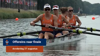 Offereins disappointed heading into World Rowing Championship final