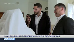 Il-Kap tal-PN iżur ir-residenza u l-iskola tas-Sależjani