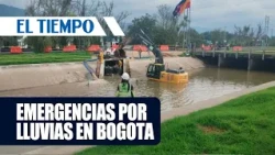 Emergency report due to heavy rains and motorcycle restrictions in Bogotá | EL TIEMPO