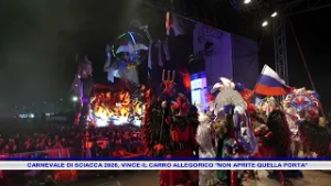 CARNEVALE DI SCIACCA 2026, VINCE IL CARRO ALLEGORICO NON APRITE QUELLA PORTA