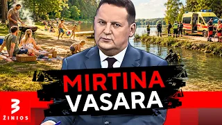 Tvenkinyje Klaipėdoje rastas vyro kūnas: vasaros statistika darosi šiurpi
