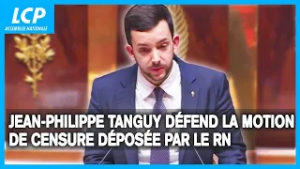 Jean-Philippe Tanguy défend la motion de censure déposée par le RN - 25/02/2026