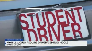 Missouri bill pushes for mandatory driver's ed in high school