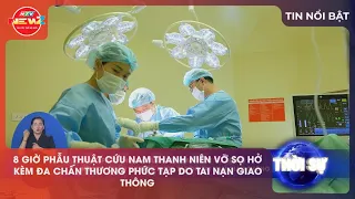 8-HOUR SURGERY SAVES YOUNG MAN WITH OPEN SKULL FRACTURE AND COMPLEX MULTIPLE TRAUMA FROM TRAFFIC ...