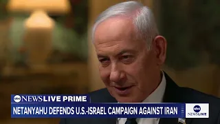 Israeli Prime Minister Benjamin Netanyahu spoke with ABC News’ Linsey Davis