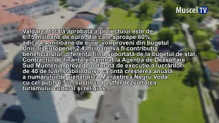 MUSCEL TV NEWS 08/19/2026 THE INFIRMARY CHURCH AT NEGRU VODA MONASTERY IS BEING RESTORED