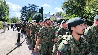 Ede and Bennekom at the Airborne March