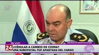 Investigan presunta expedición irregular de una cédula paraguaya