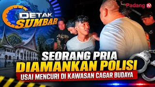 SEORANG PRIA DIAMANKAN POLISI USAI MENCURI DI KAWASAN CAGAR BUDAYA
