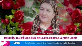„El pentru noi rezolva totul”: Romii din Soroca își iau rămas-bun de la baronul Artur Cerari