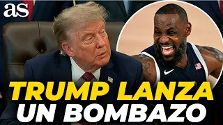 "Maybe LEBRON JAMES IS A RACIST": The TRUMP quote that is SETTING THE US ON FIRE