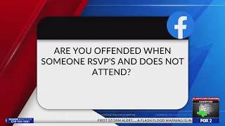 Blair's Social Second: Are you offended when someone RSVP's and does not attend?