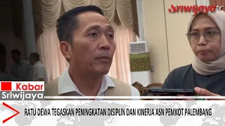 Ratu Dewa Emphasizes Improved Discipline and Performance for Palembang City Government Civil Serv...