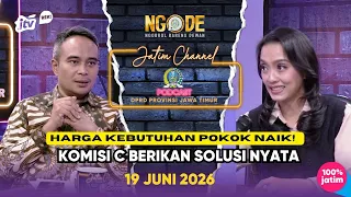 PODCAST JATIM CHANNEL - HARGA KEBUTUHAN POKOK NAIK! KOMISI C BERIKAN SOLUSI NYATA