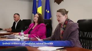 Ședința ordinară a Consiliului raional Drochia 29.04.2026