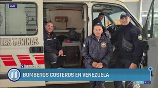 Bomberos costeros en Venezuela 🐕🚒🌎