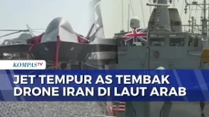 Drone Iran Ditembak Jatuh AS saat Mendekati Kapal Induk Abraham Lincoln | KOMPAS MALAM