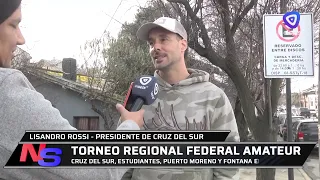 Cruz del Sur finalizes details for its debut in the Torneo Regional Federal Amateur