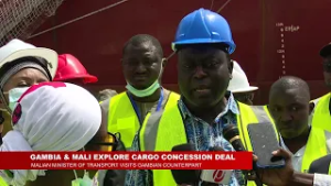 AWA MANNEH ON MALIAN MINISTER'S VISIT TO THE GAMBIA mp4