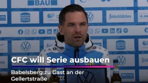 CFC will Serie ausbauen: Babelsberg zu Gast an der Gellertstraße