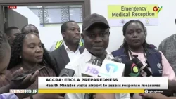 EBOLA PREPAREDNESS: HEALTH MINISTER VISITS AIRPORT TO ASSESS RESPONSE MEASURES