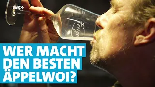 Pfälzischer Wein nicht nur aus Trauben: Ein Landschaftsgärtner tritt gegen hessischen "Äppelwoi" an