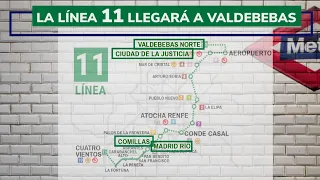 Green light for the Metro Line 11 extension to Valdebebas