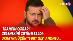 Trampın BU ADDIMI UKRAYNANI ÇALXALADI: Rusiyaya qarşı sanksiyalar aradan QALXIR...- DETALLAR