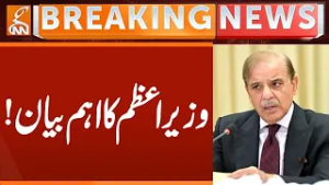 PM Shehbaz Sharif's Important Statement | Breaking News | GNN