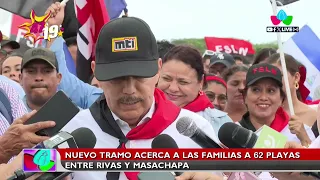🛣️ Historic Inauguration: New Section of the Coastal Highway between Rivas and Managua