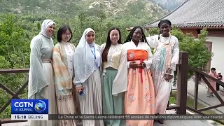Students from 14 countries participate in a Silk Road cultural summer program