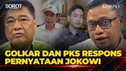 FULL! Golkar dan PKS Tanggapi Klaim Jokowi soal Operasi Politik Ijazah Gibran