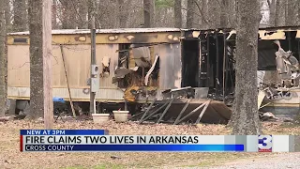 Fire claims two lives in Cross County, AR