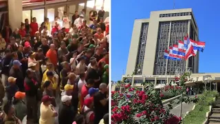 Funcionarios toman la Municipalidad de Asunción