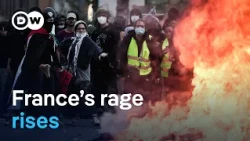 Police charge, buildings torched as all ages take to urban streets | DW News
