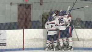 BHS Boys Hockey Defeats Plymouth North First Round of Playoffs