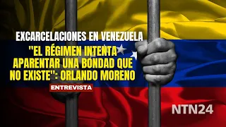 "They are trying to fake a kindness that doesn't exist": Orlando Moreno on the regime's prisoner ...