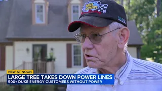 Second outage in a week frustrates Raleigh residents after tree falls on Leesville Road